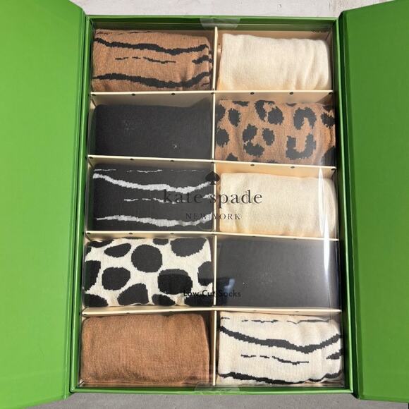 Kate Spade NIB Women's Low Cut Socks - 10 Pairs - Picture 2 of 4